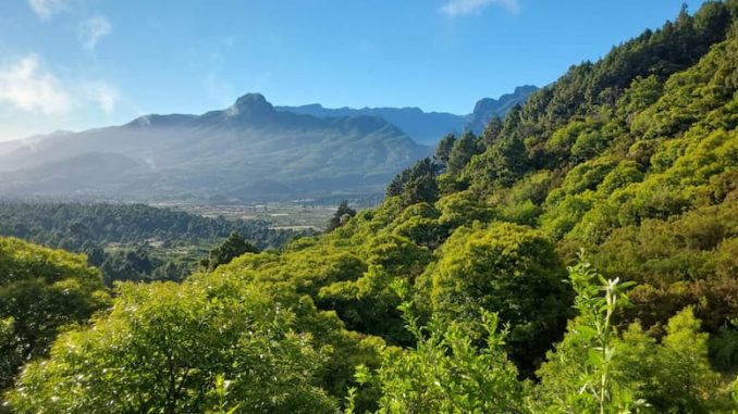 Blick über die Hochebene von El Paso