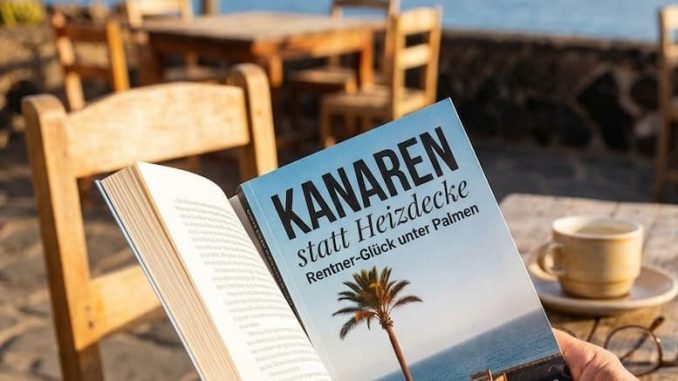 Senioren überwintern im Süden auf den Kanaren unter Palmen